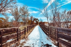 Snowy Bridge