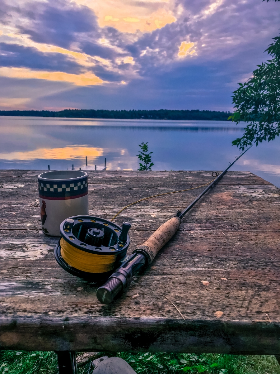 Fly Fishing Morning in the Northwoods of Minnesota