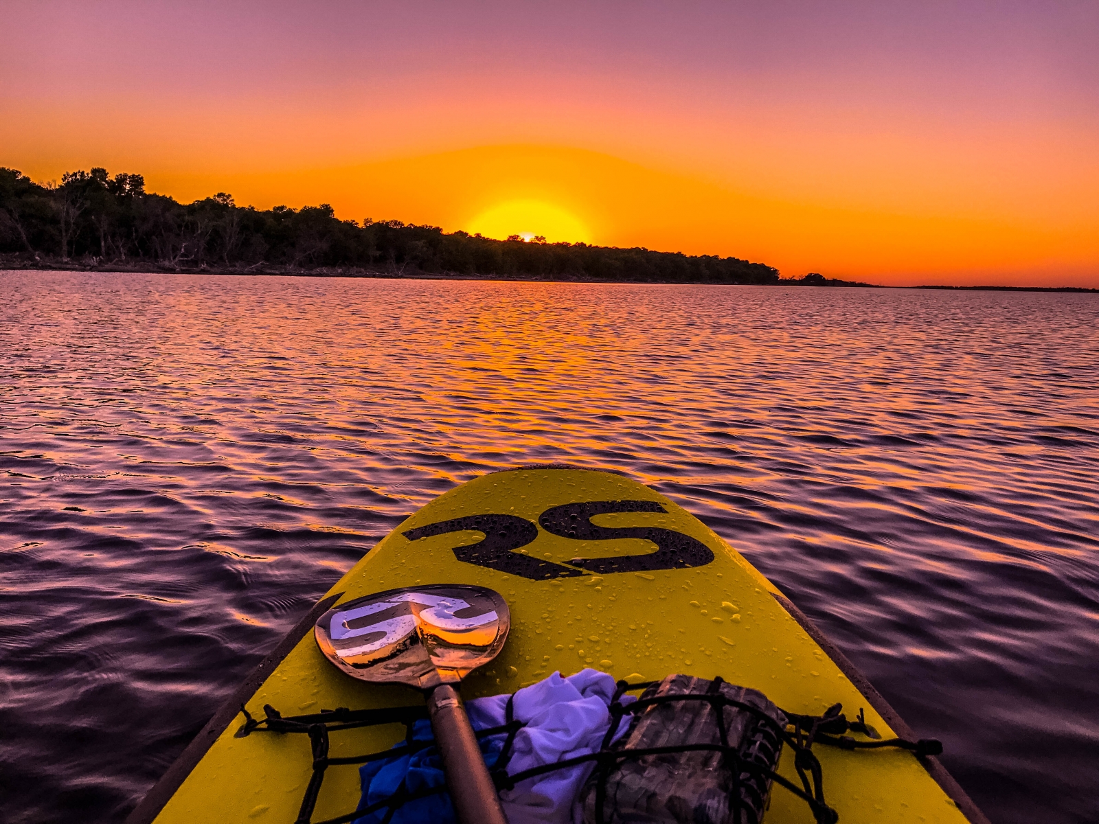 Summer Night Workout on the Water