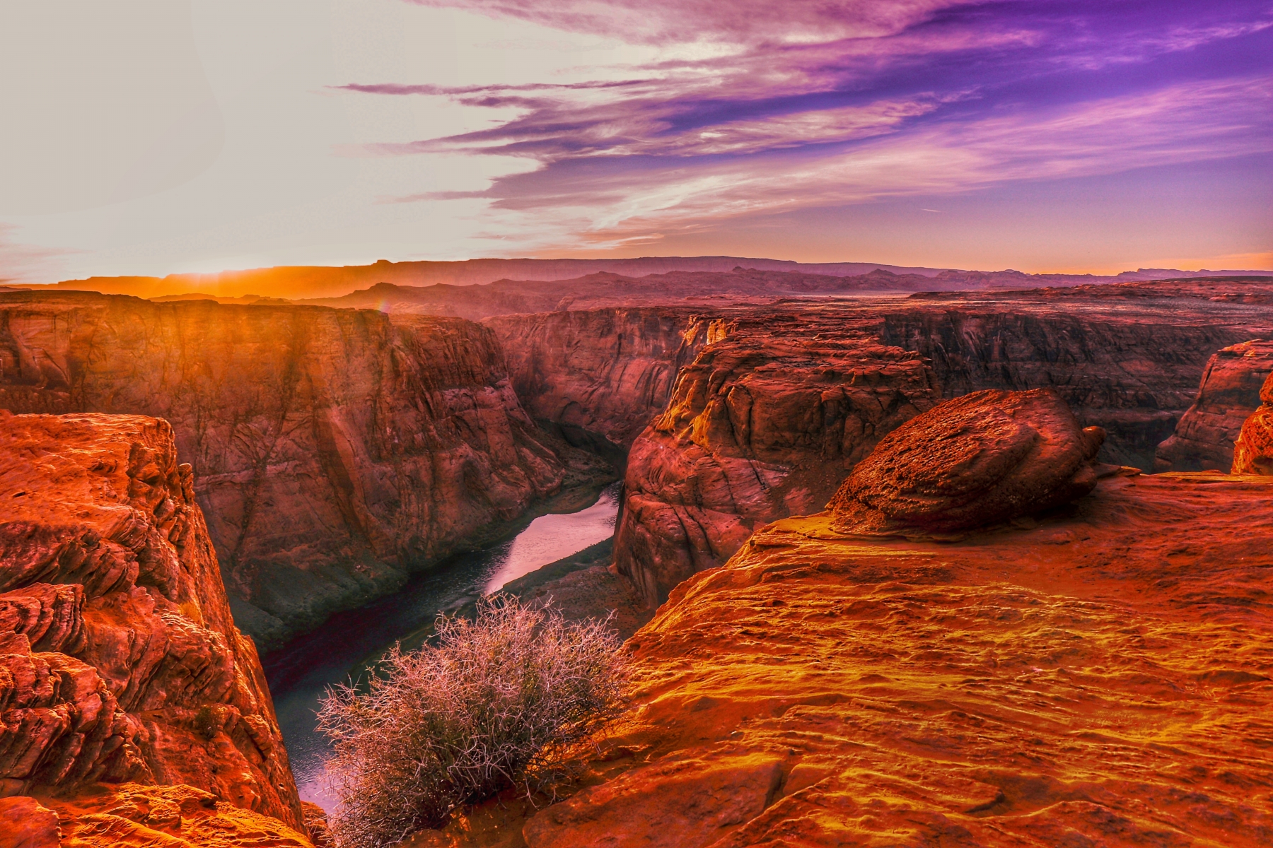 The Colorado River Providing Life in a Desolate Desert