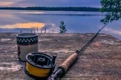 Fly Fishing Morning in the Northwoods of Minnesota